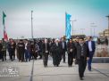 مراسم تجدید میثاق ، گلباران و عطر افشانی در مزار شهدای گمنام دانشگاه های شاهرود 